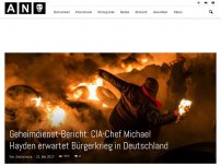 Bild zum Artikel: Geheimdienst-Bericht: CIA-Chef Michael Hayden erwartet Bürgerkrieg in Deutschland