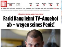 Bild zum Artikel: „Adam sucht Eva“ - Farid Bang lehnt TV-Angebot ab – wegen seines Penis!