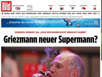 Bild zum Artikel: Hoeneß-Ankündigung - Griezmann neuer Supermann?
