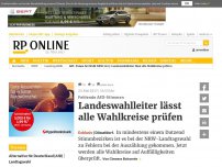 Bild zum Artikel: Fehlende AfD-Stimmen - Landeswahlleiter lässt alle Wahlkreise prüfen