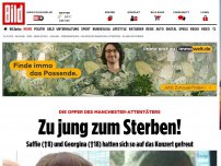 Bild zum Artikel: 22 Tote – darunter Kinder - Die jungen Opfer des Manchester-Bombers