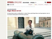 Bild zum Artikel: James-Bond-Darsteller: Roger Moore ist tot