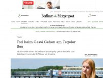 Bild zum Artikel: Tegel: Tod beim Gassi gehen am Tegeler See