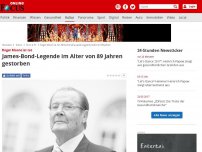 Bild zum Artikel: Als James Bond wurde er zur Legende - Roger Moore im Alter von 89 Jahren gestorben