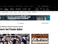 Bild zum Artikel: Ibrahimovic bei Finale dabei