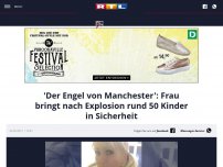 Bild zum Artikel: 'Der Engel von Manchester': Frau bringt nach Explosion rund 50 Kinder in Sicherheit