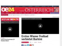 Bild zum Artikel: Erstes Wiener Freibad verbietet Burkini