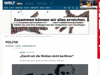 Bild zum Artikel: Deniz Yücel : 'Damit wir die Wolken nicht berühren'