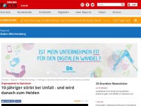 Bild zum Artikel: Organspende in Alpirsbach - 10-Jähriger stirbt bei Unfall - und wird danach zum Helden