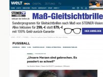 Bild zum Artikel: Todkranker Fan: 'Unsere Herzen sind gebrochen. Es passiert so schnell'