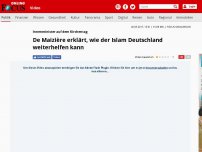 Bild zum Artikel: Innenminister auf dem Kirchentag - De Maizière erklärt, wie der Islam Deutschland weiterhelfen kann