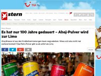 Bild zum Artikel: Retro-Brause: Es hat nur 100 Jahre gedauert – Ahoj-Pulver wird zur Limo