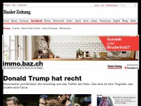 Bild zum Artikel: Donald Trump hat recht