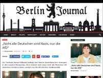 Bild zum Artikel: „Nicht alle Deutschen sind Nazis, nur die AfD“