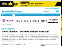 Bild zum Artikel: Marcel Schmelzer: 'Wir stehen komplett hinter Nuri'