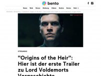Bild zum Artikel: 'Origins of the Heir': Hier ist der bombastische Trailer zu Lord Voldemorts Vorgeschichte