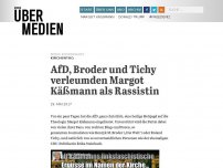 Bild zum Artikel: AfD, Broder und Tichy verleumden Margot Käßmann als Rassistin