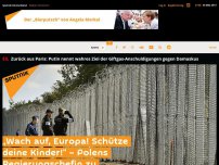Bild zum Artikel: „Wach auf, Europa! Schütze deine Kinder!“ – Polens Regierungschefin zu Einwanderung