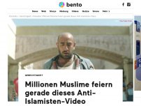 Bild zum Artikel: Millionen Muslime feiern gerade dieses Anti-Islamisten-Video