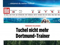 Bild zum Artikel: Trennung vollzogen! - Tuchel nicht mehr Dortmund-Trainer