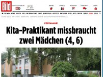 Bild zum Artikel: Festnahme! - Kita-Praktikant missbraucht zwei Mädchen