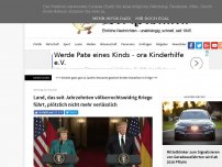 Bild zum Artikel: Land, das seit Jahrzehnten völkerrechtswidrig Kriege führt, plötzlich nicht mehr verlässlich