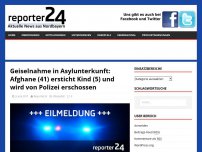 Bild zum Artikel: Blutbad in Asylunterkunft: Afghane (41) ersticht Kind (5) und wird von Polizei erschossen