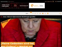 Bild zum Artikel: „Meine Gedanken sind bei den Opfern“ – Merkel zu Anschlägen in London