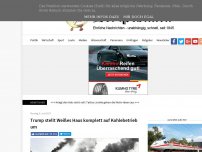 Bild zum Artikel: Trump stellt Weißes Haus komplett auf Kohlebetrieb um