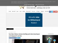 Bild zum Artikel: YouTube-Videos müssen künftig nach dem Anschauen zurückgespult werden