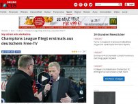 Bild zum Artikel: Sky sichert sich alle Rechte - Champions League fliegt erstmals aus deutschem Free-TV