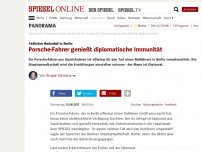 Bild zum Artikel: Tödlicher Radunfall in Berlin: Porsche-Fahrer genießt diplomatische Immunität