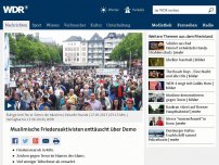 Bild zum Artikel: Muslime setzen Zeichen gegen islamistischen Terror