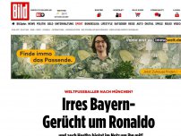 Bild zum Artikel: Wechsel nach München? - Irres Bayern- Gerücht um Ronaldo