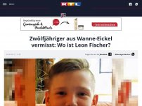 Bild zum Artikel: Zwölfjähriger aus Wanne-Eickel vermisst: Wo ist Leon Fischer?