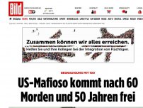 Bild zum Artikel: Begnadigung mit 100 - US-Mafiosi kommt nach 60 Morden frei