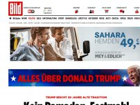 Bild zum Artikel: Nicht mit Trump - Ramadan-Festmahl im Weißen Haus fällt aus