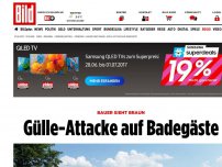 Bild zum Artikel: Bauer sieht braun - Gülle-Attacke auf Badegäste