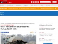 Bild zum Artikel: Attacke in Burgberg im Allgäu - Wiese war vermüllt: Bauer bespritzt Badegäste mit Gülle