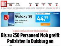 Bild zum Artikel: Es begann ganz harmlos - Bis zu 250 Personen! Mob greift Polizisten an