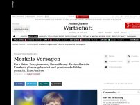 Bild zum Artikel: Merkels Versagen