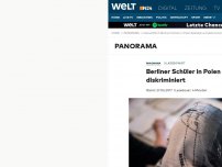 Bild zum Artikel: Klassenfahrt: Berliner Schüler in Polen beleidigt und diskriminiert