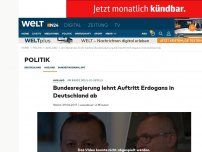 Bild zum Artikel: Am Rande des G-20-Gipfels: Erdogan beantragt offiziell Auftritt in Deutschland