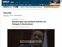 Bild zum Artikel: Bei G-20-Gipfel: Bundesregierung verbietet Auftritt von Erdogan in Deutschland