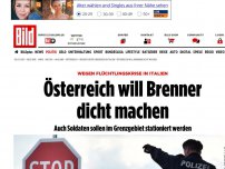 Bild zum Artikel: Wegen Flüchtlingskrise in Italien - Österreich will Brenner dicht machen