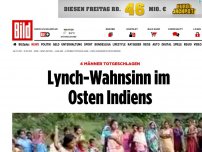 Bild zum Artikel: 4 Männer totgeschlagen - Lynch-Wahnsinn im Osten Indiens