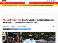 Bild zum Artikel: Am helllichten Tag: Sex-Grapscher belästigt Frau am Rudolfplatz und kommt wieder frei
