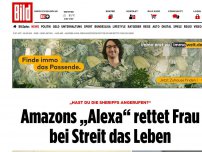 Bild zum Artikel: Leben gerettet - Streit eskaliert! Amazons „Alexa“ rief die Polizei