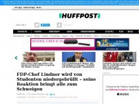 Bild zum Artikel: FDP-Chef Lindner wird von Studenten niedergebrüllt – seine Reaktion bringt alle zum Schweigen
