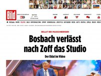 Bild zum Artikel: Eklat bei Maischberger - Bosbach verlässt nach Zoff das Studio